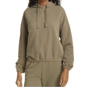 NWT ATM Cotton French‎ Terry Hoodie in Army Chroma Wash Size M